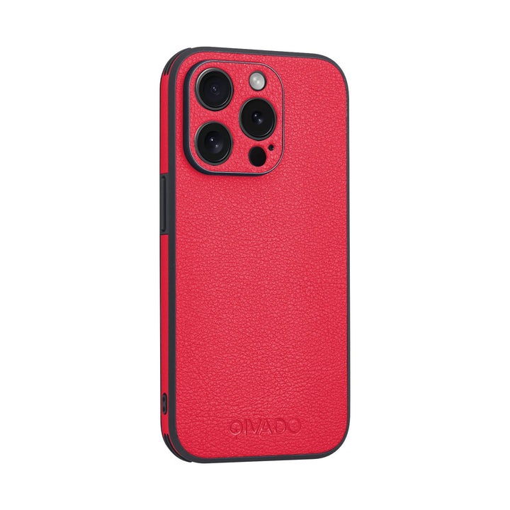 iPhone Huelle Modell Istrien Farbe Rot Seitenansicht