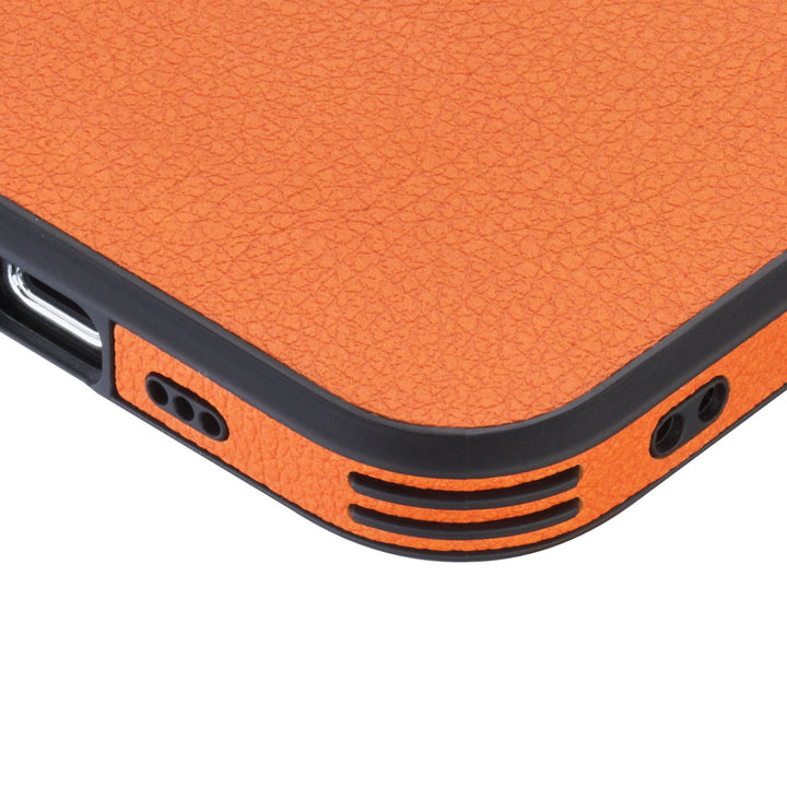 iPhone Huelle Modell Istrien Farbe orange Detailansicht