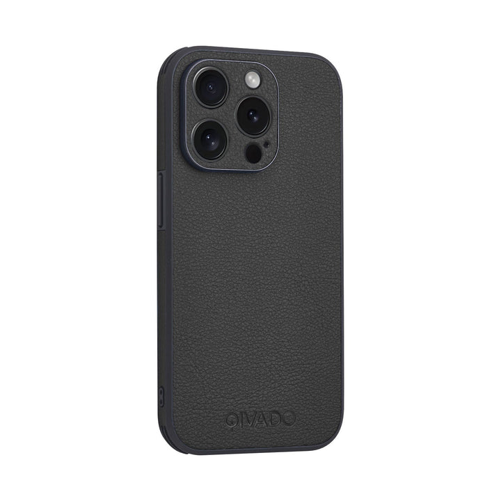 iPhone Huelle Modell Istrien Farbe schwarz Seitenansicht