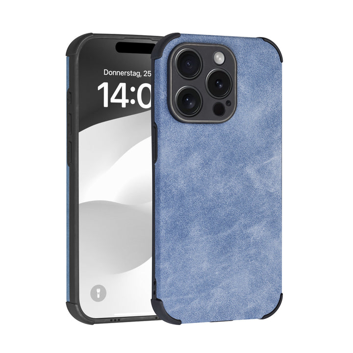 iPhone Huelle Modell Provence Farbe Azurblau