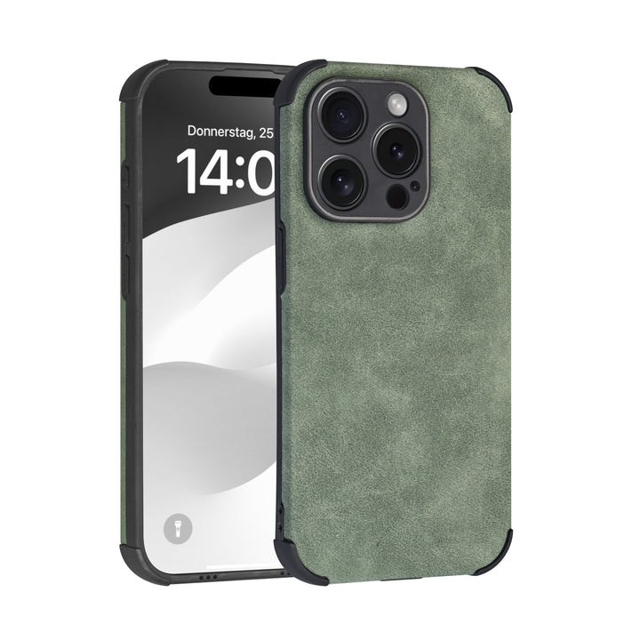 iPhone Huelle Modell Provence Farbe Olivgrün